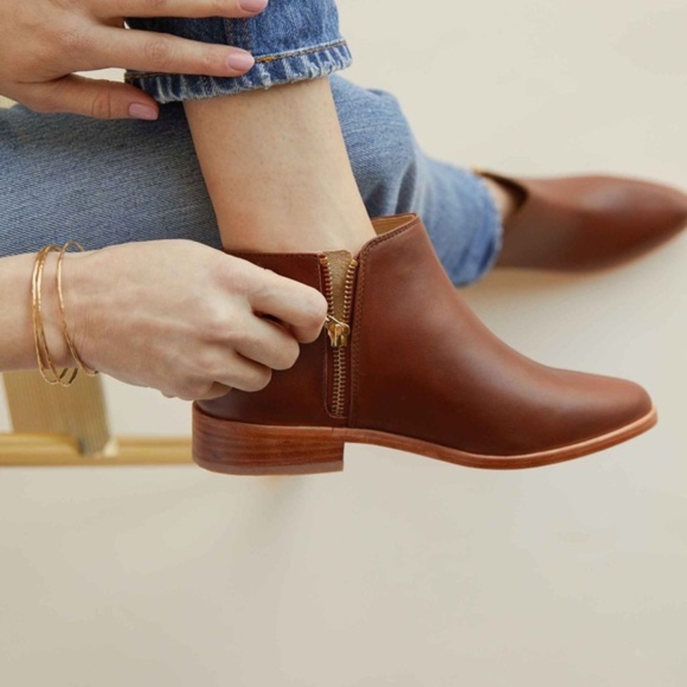 Lana Ankle Boot Nisolo Real Leather